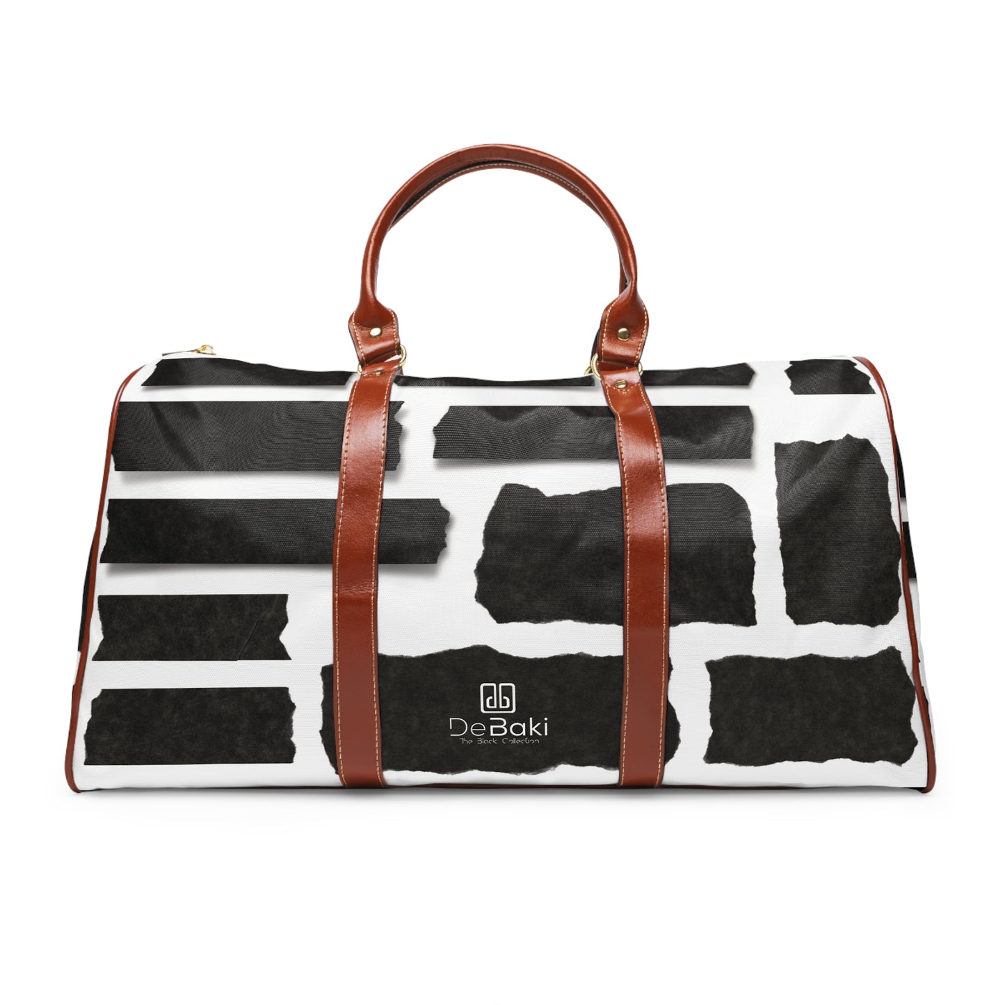 Black Tape Waterproof Travel Bag