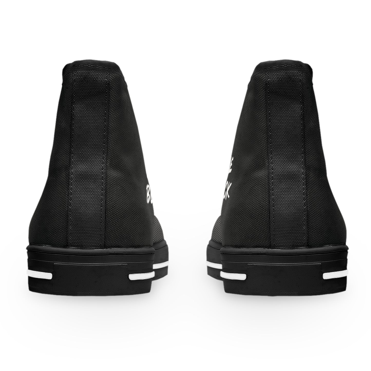 Love Black Women's High Top Sneakers