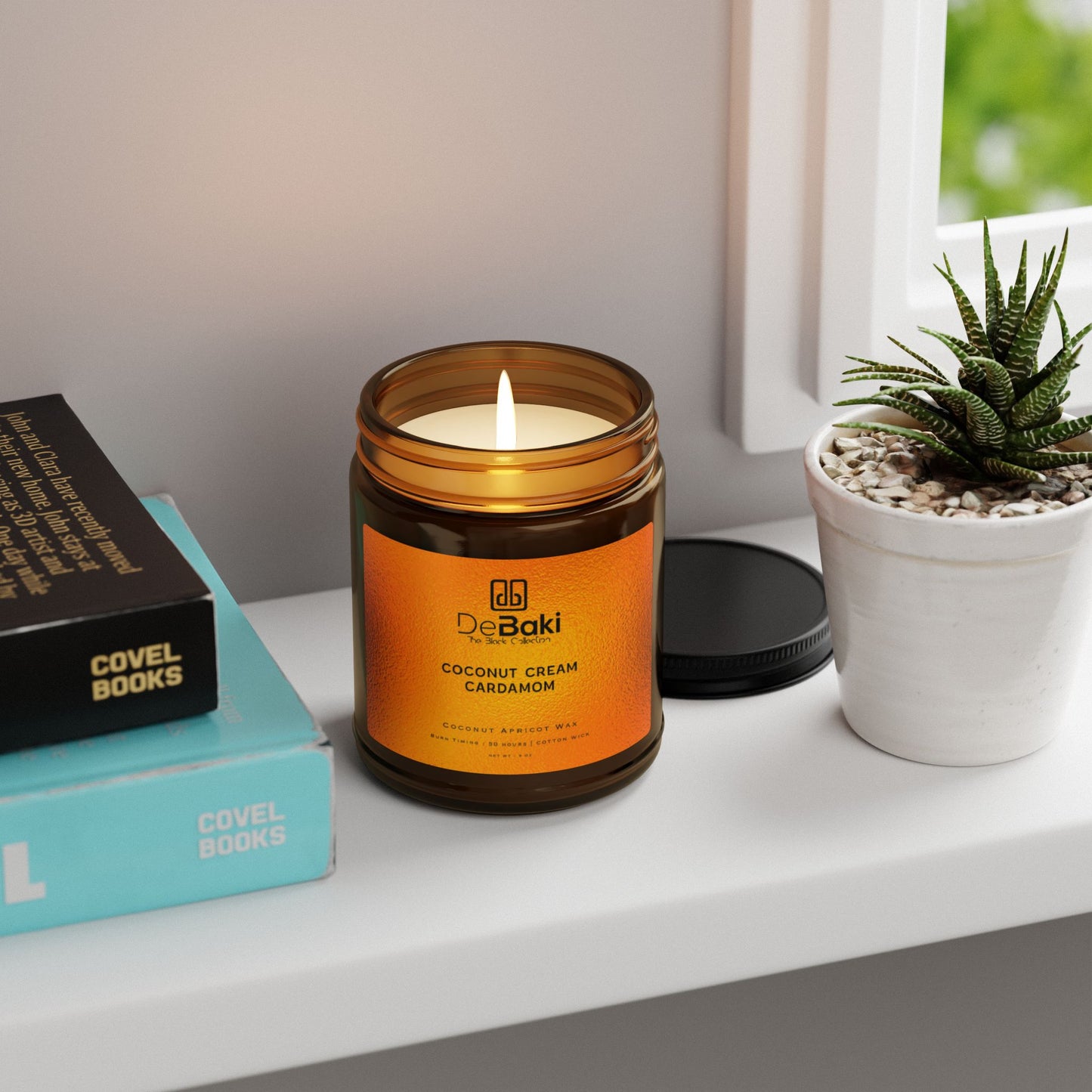DeBaki Candle Collection Coconut Cream, 9oz