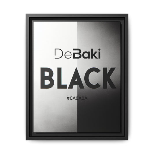 Modern Framed Art Print, Minimalistic Wall Decor, Black and White Canvas, Home Office Styling, Inspirational Art