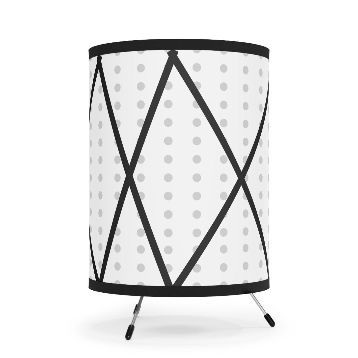 Geometric Tripod Lamp