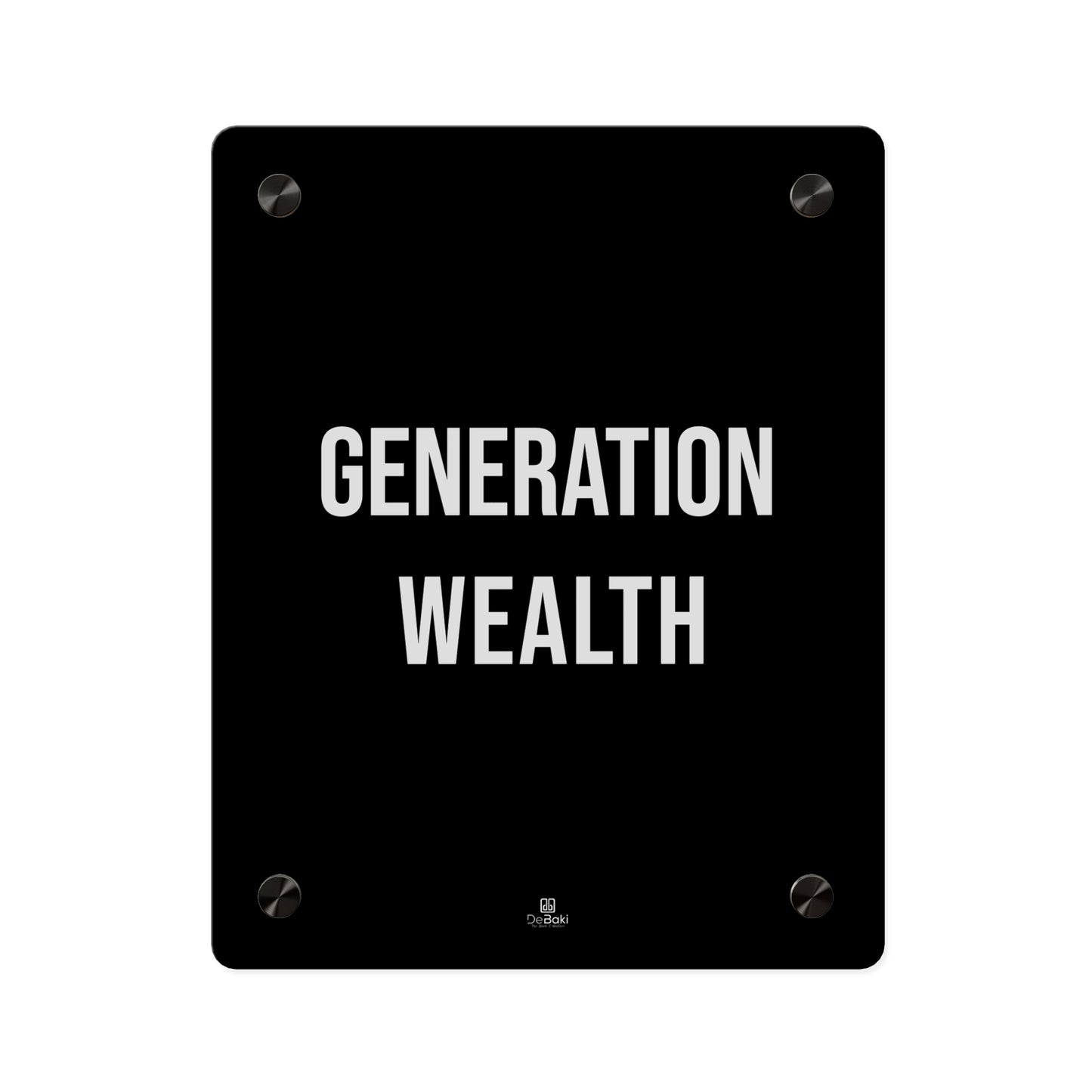 Generation Wealth Wall Art