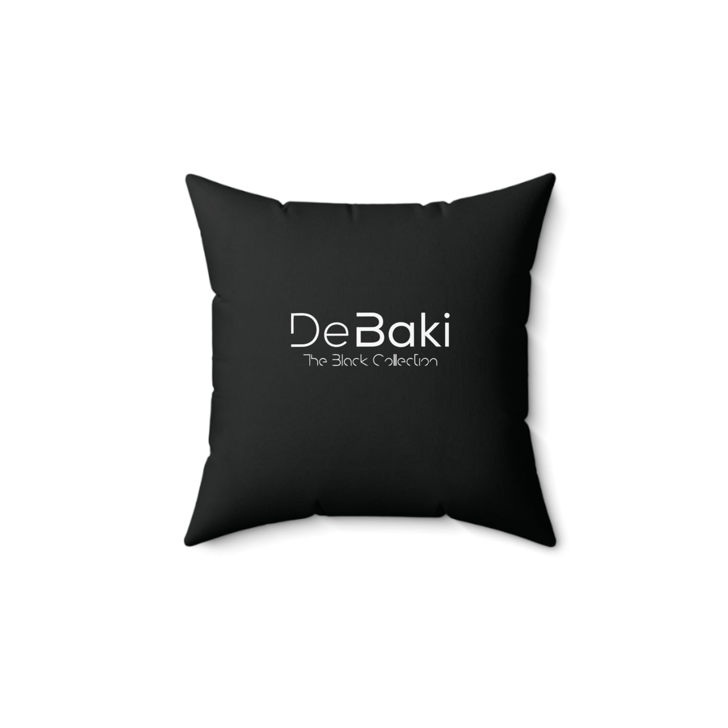 The Black Collection Spun Square Pillow