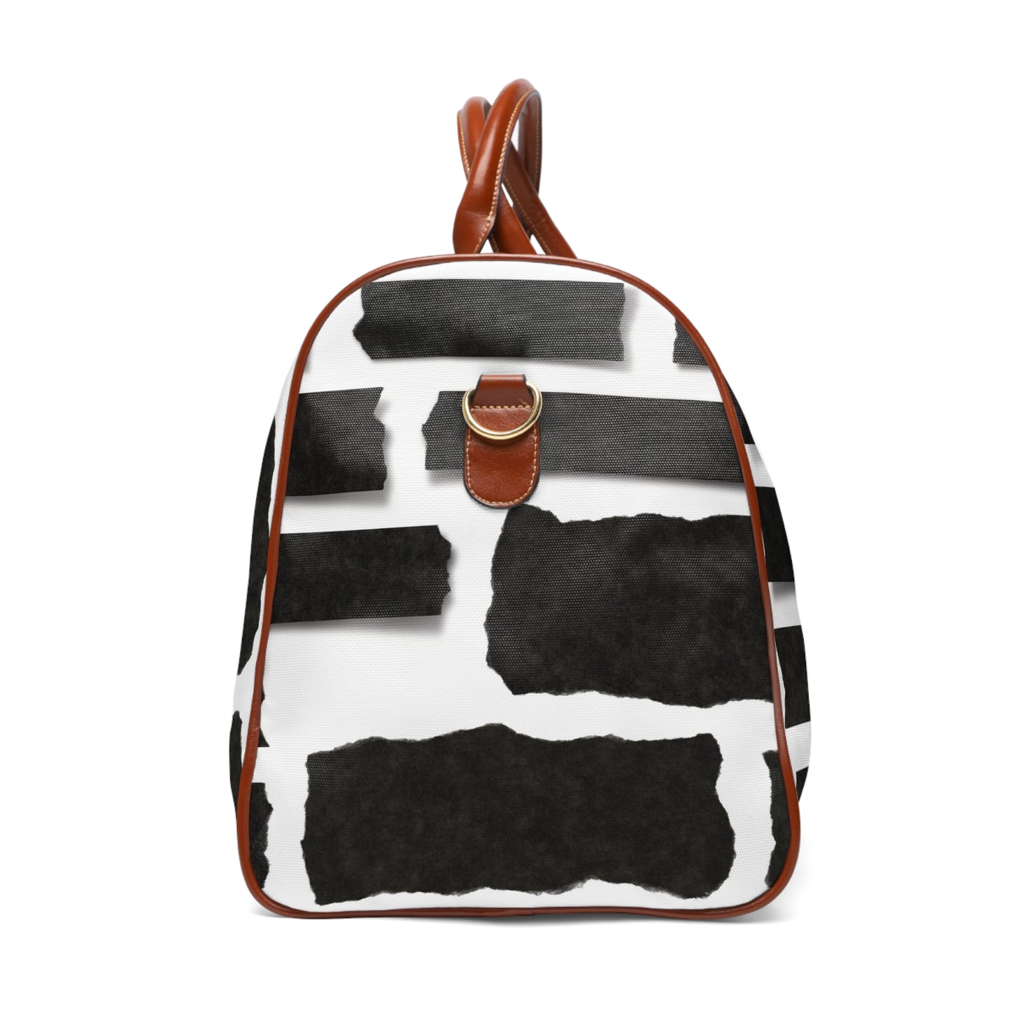 Black Tape Waterproof Travel Bag