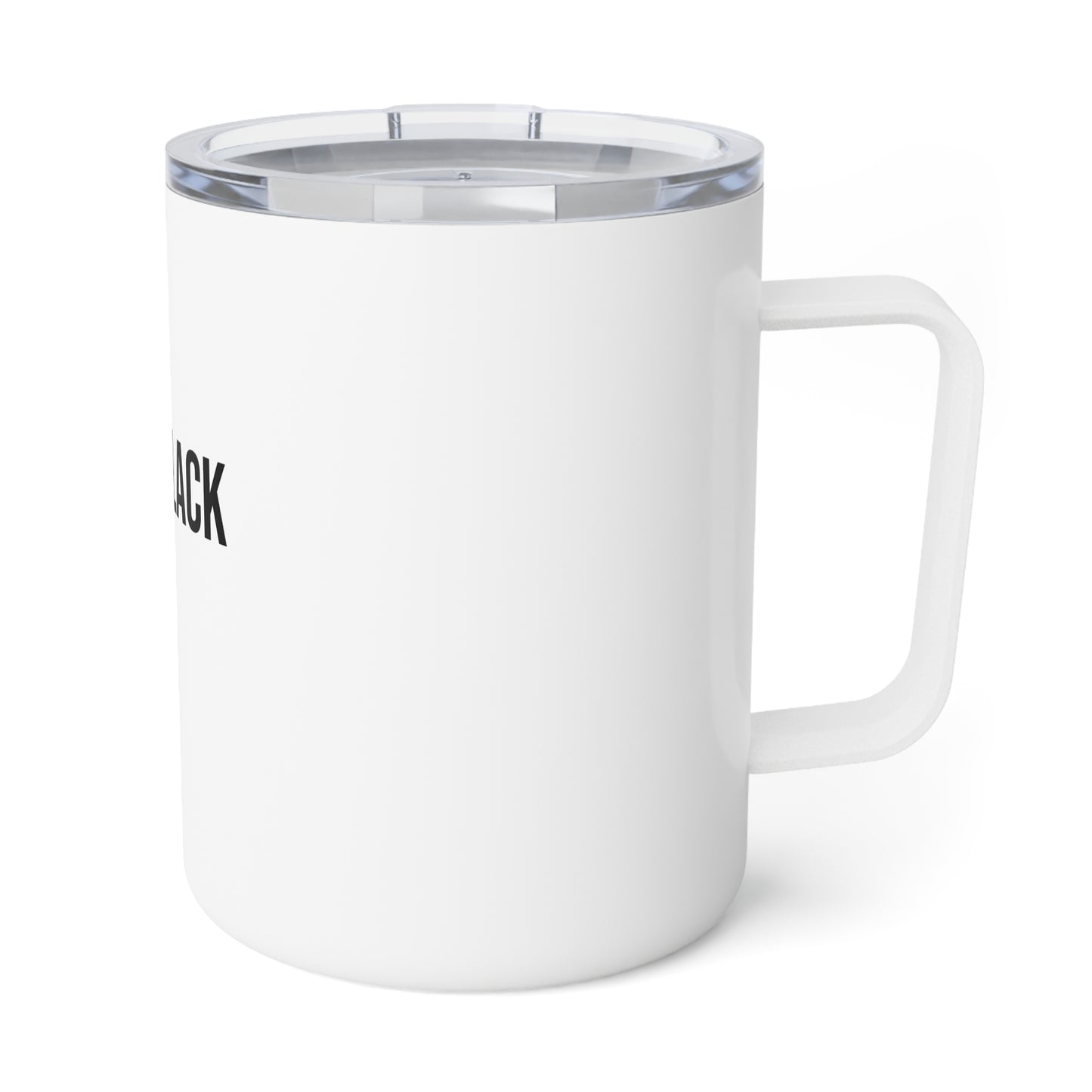 Love Black Insulated Coffee Mug, 10oz
