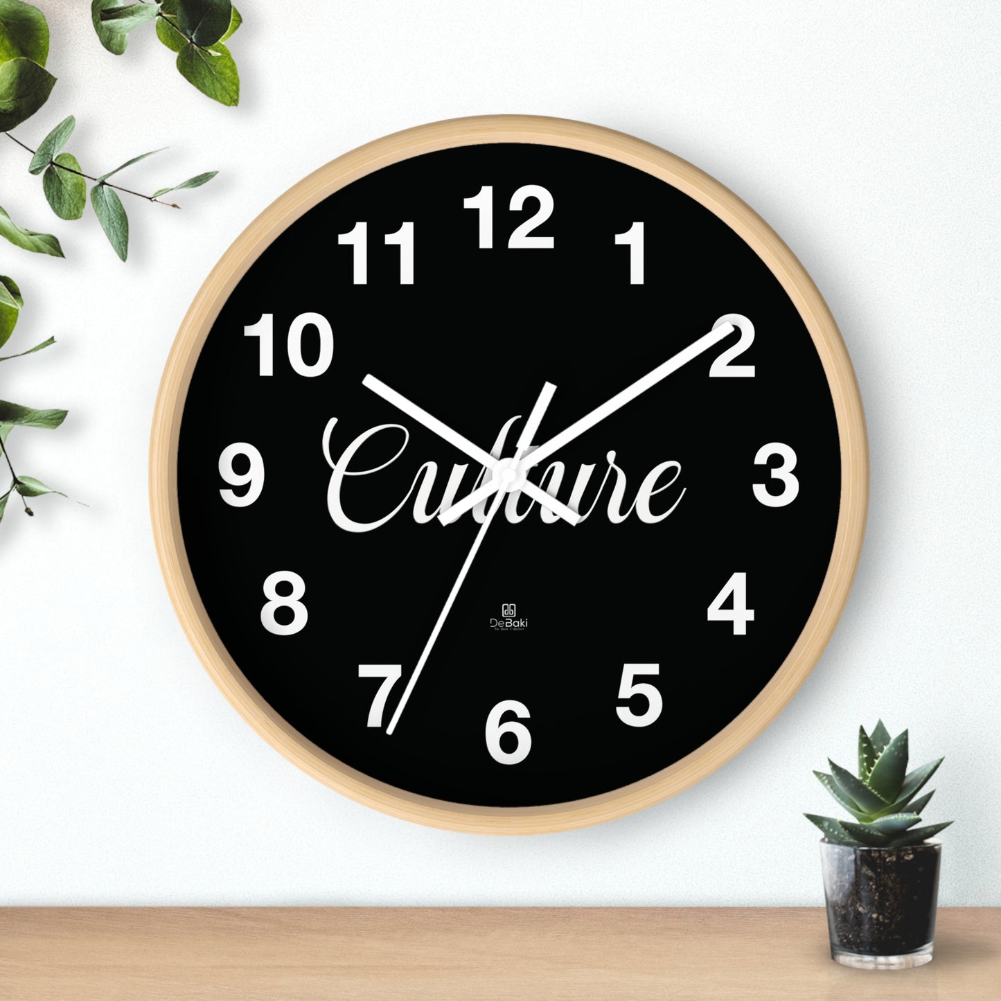 DeBaki Culture Wall Clock