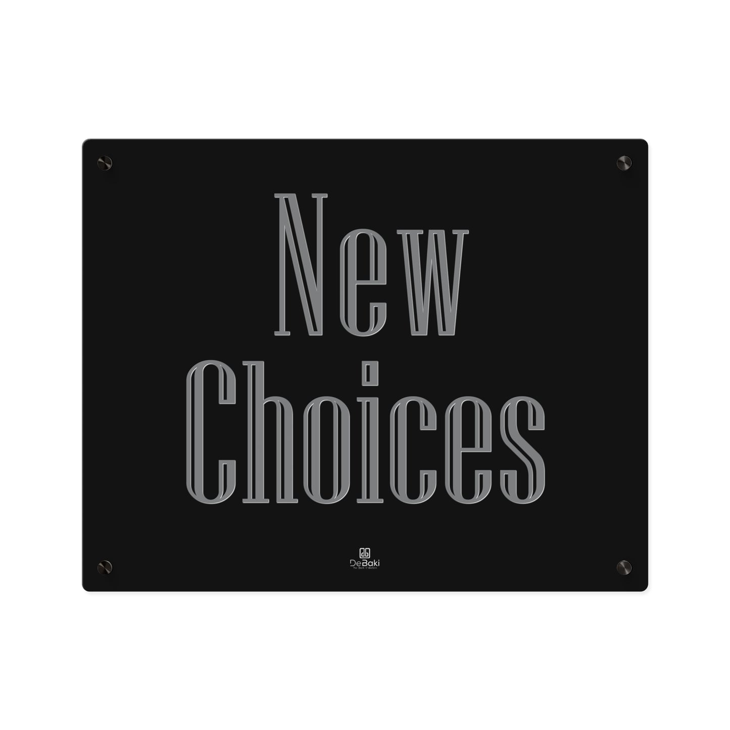 New Choices Wall Art