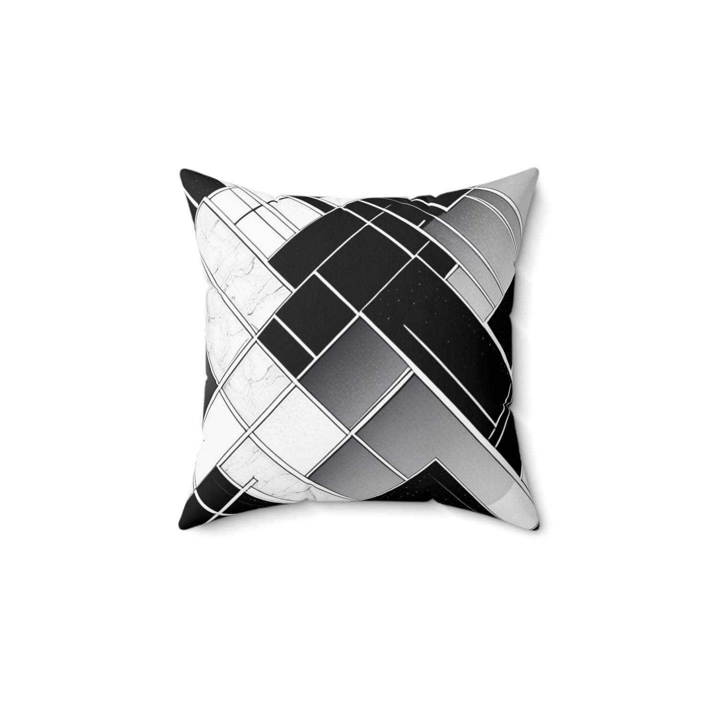 Spun Decorative Square Pillow