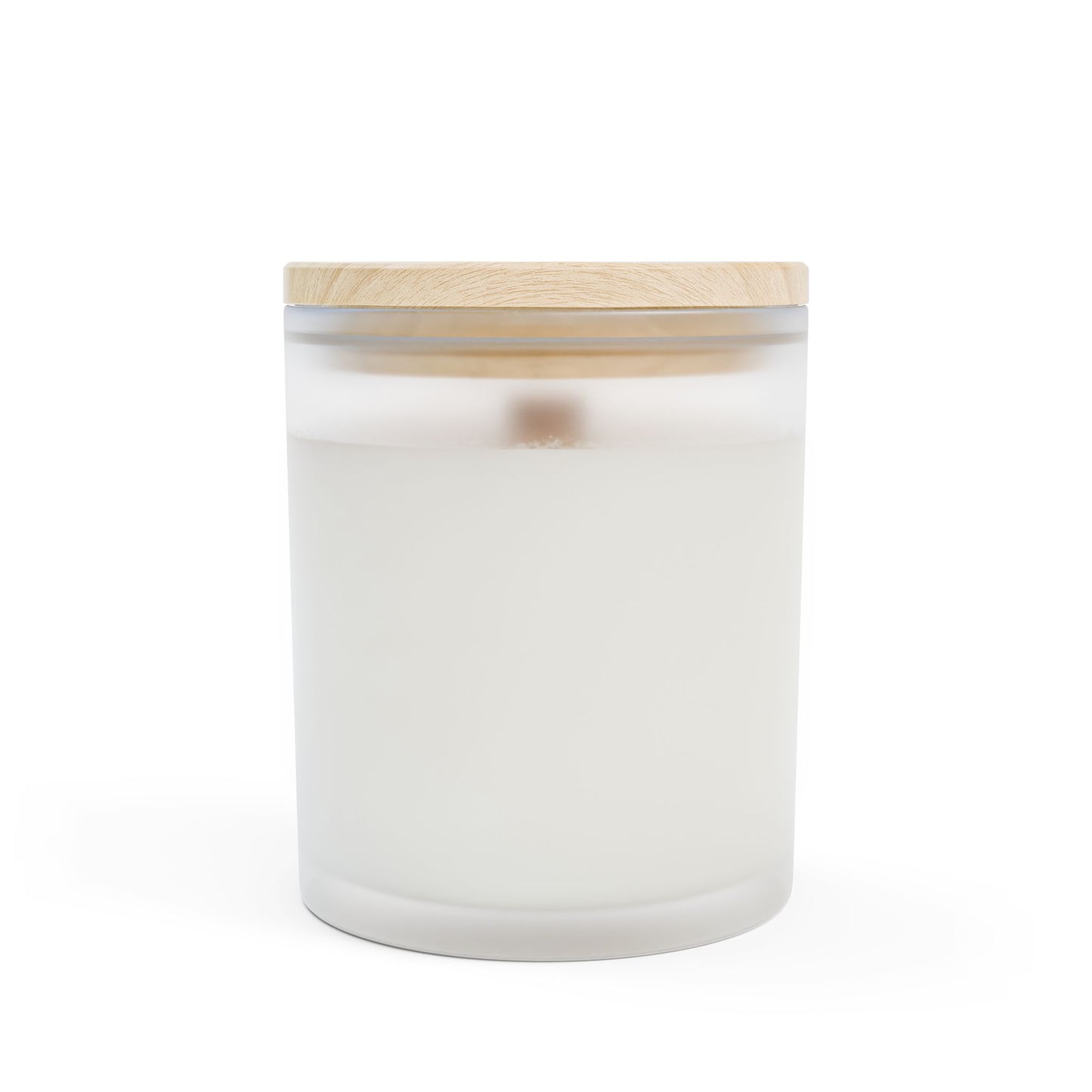 Blackberry Vanilla Frosted Glass Candle - 11oz