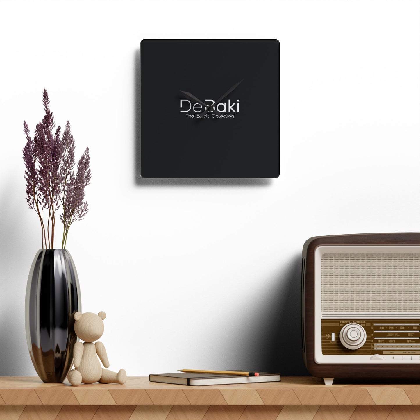 The Black Collection Wall Clock