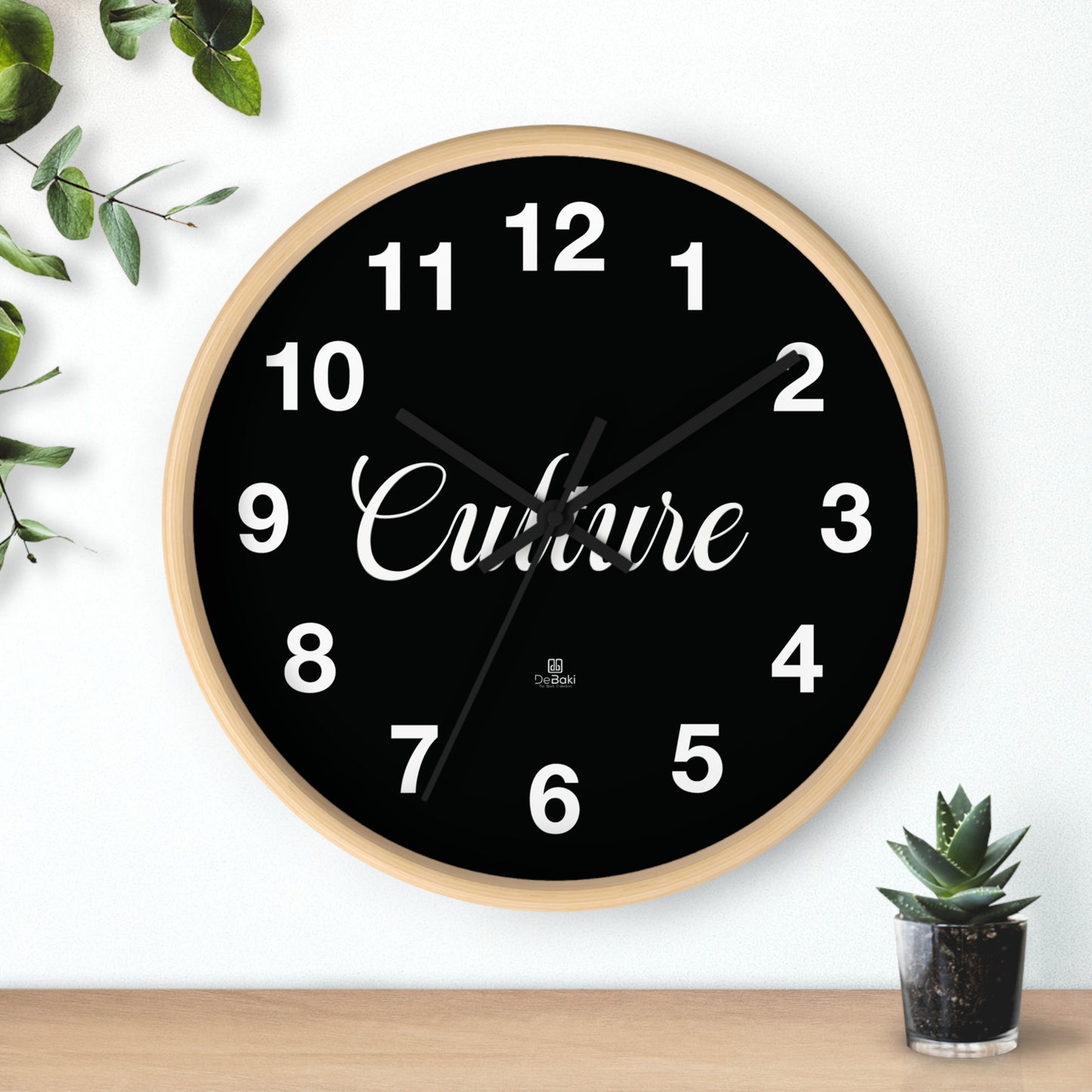 DeBaki Culture Wall Clock