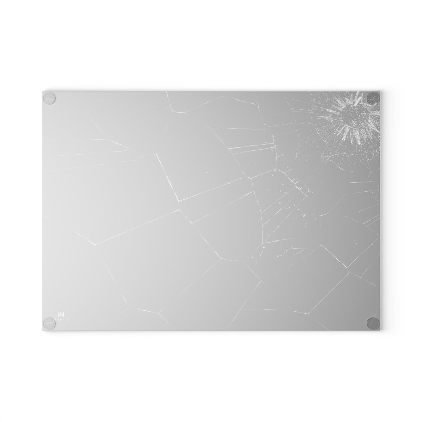 Hole in Glass Cutting Board