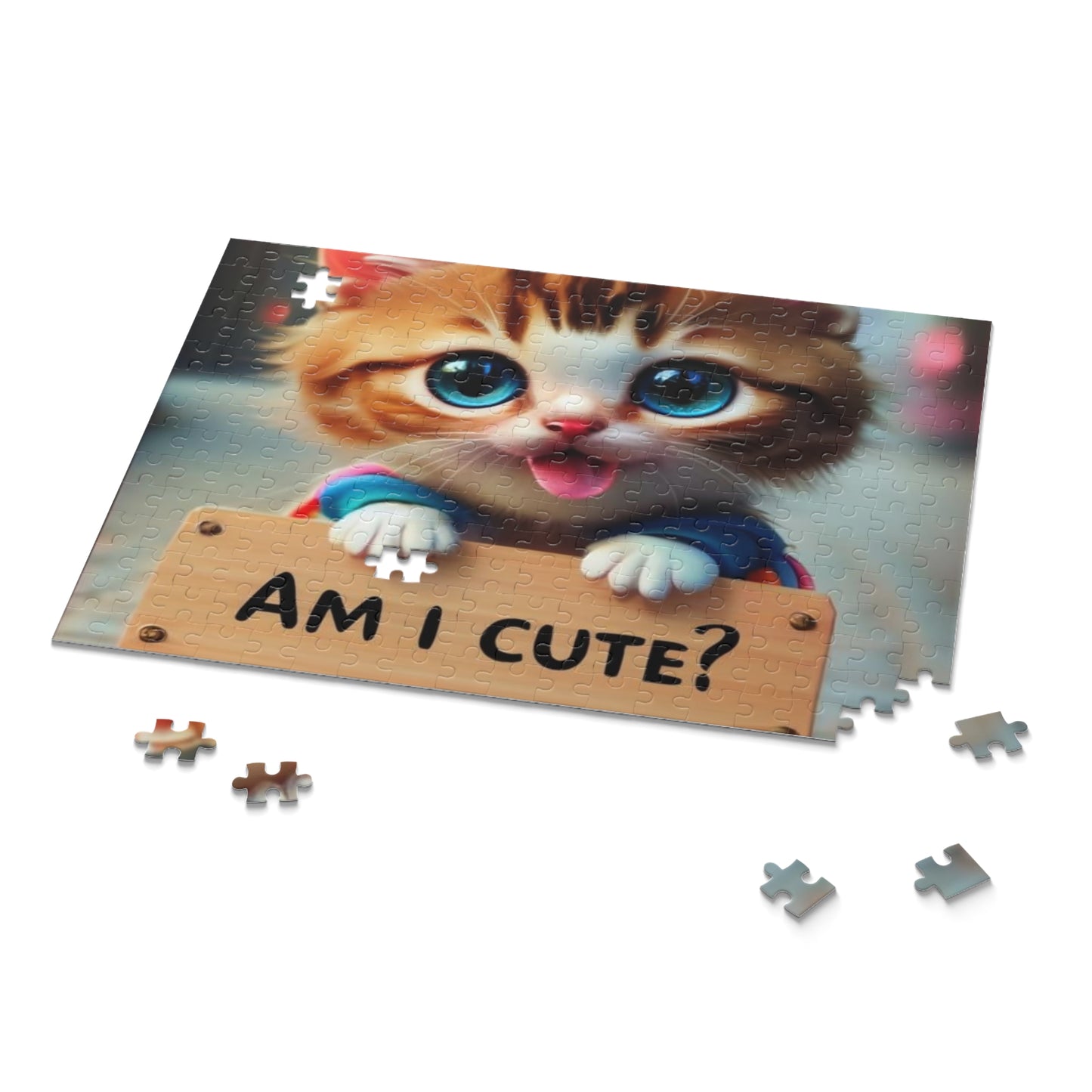 Kids Kitty Puzzle (120, 252, 500-Piece)
