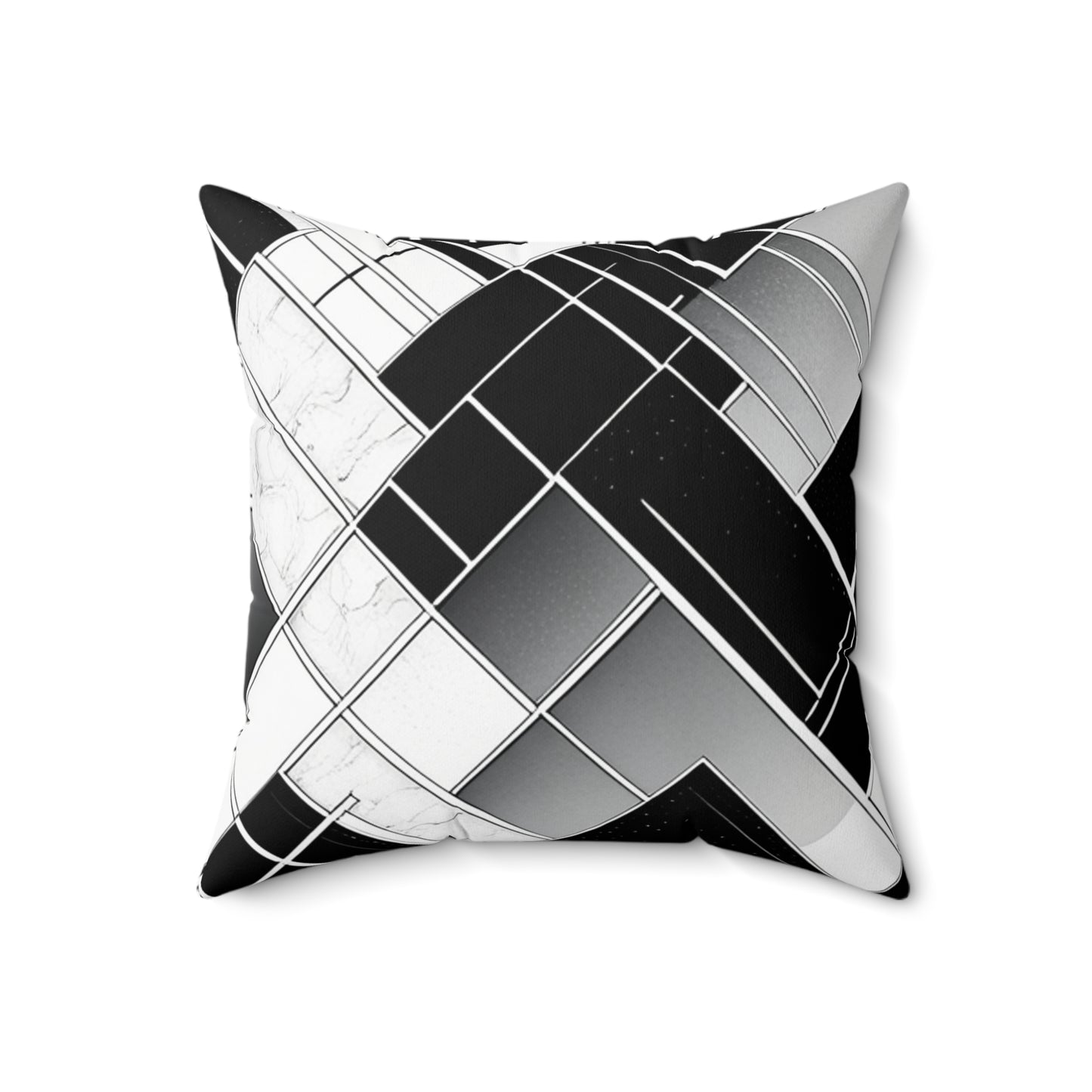 Spun Decorative Square Pillow