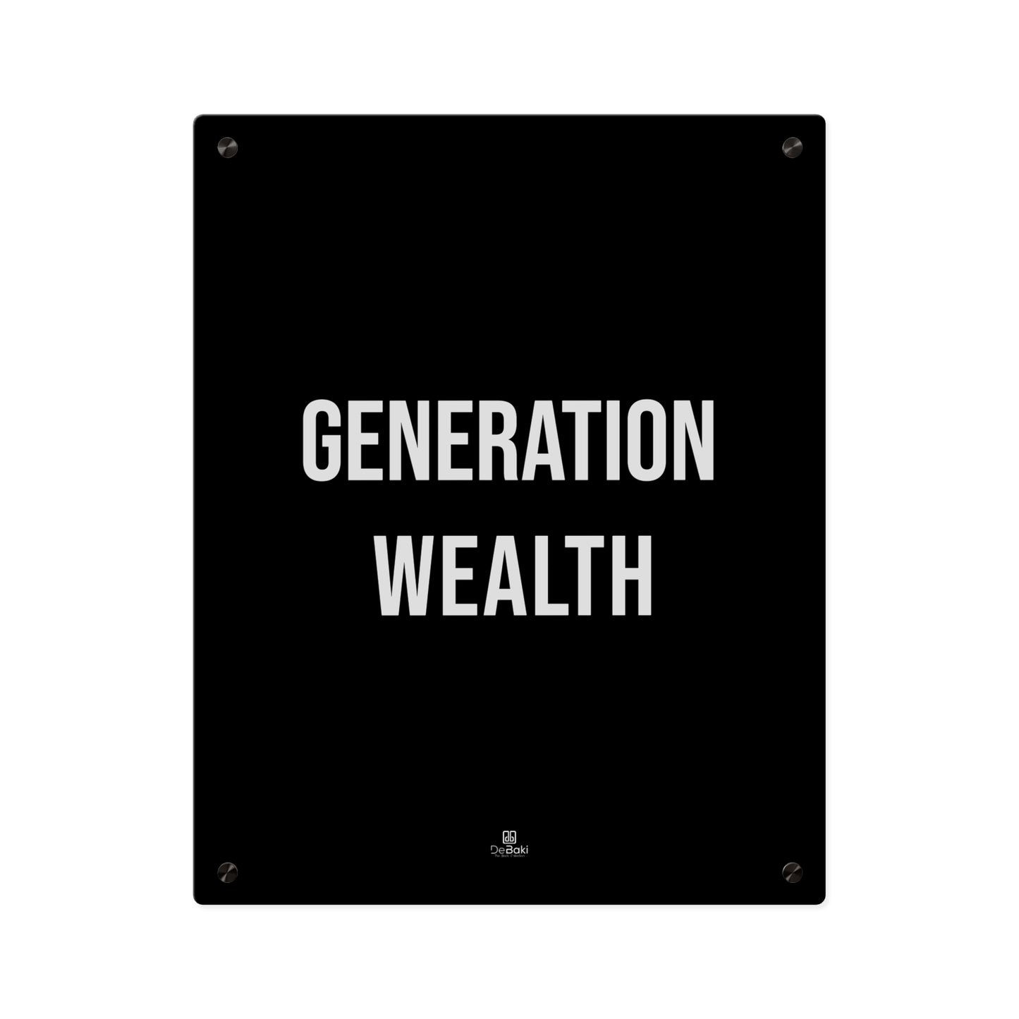 Generation Wealth Wall Art
