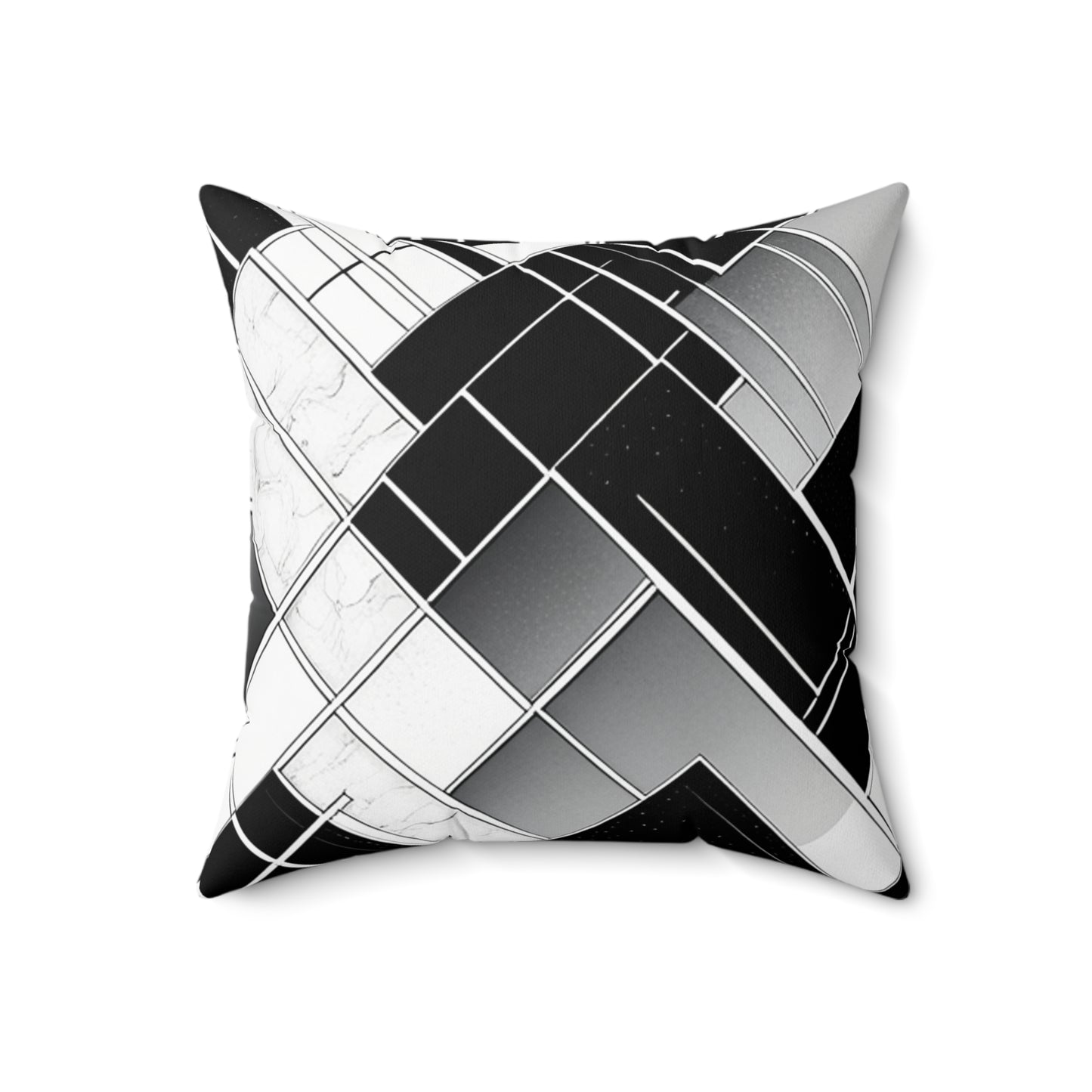 Spun Decorative Square Pillow