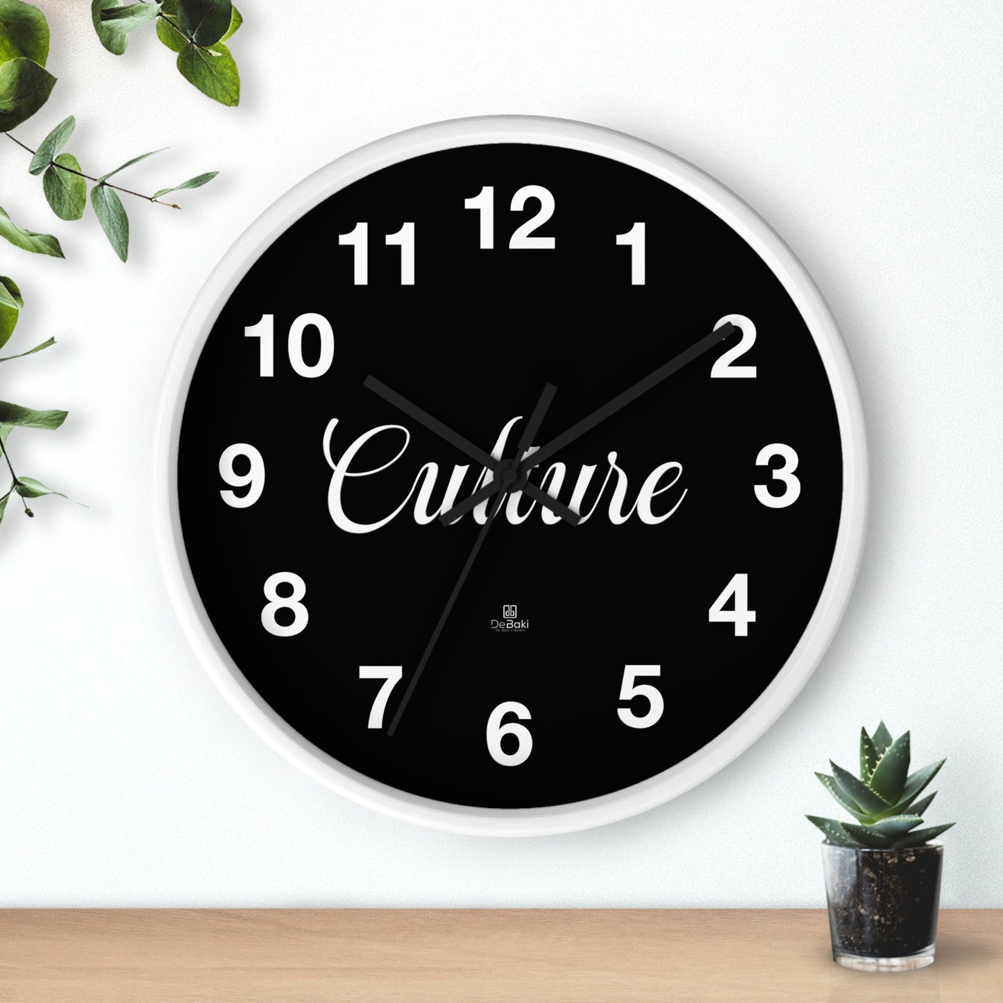 DeBaki Culture Wall Clock