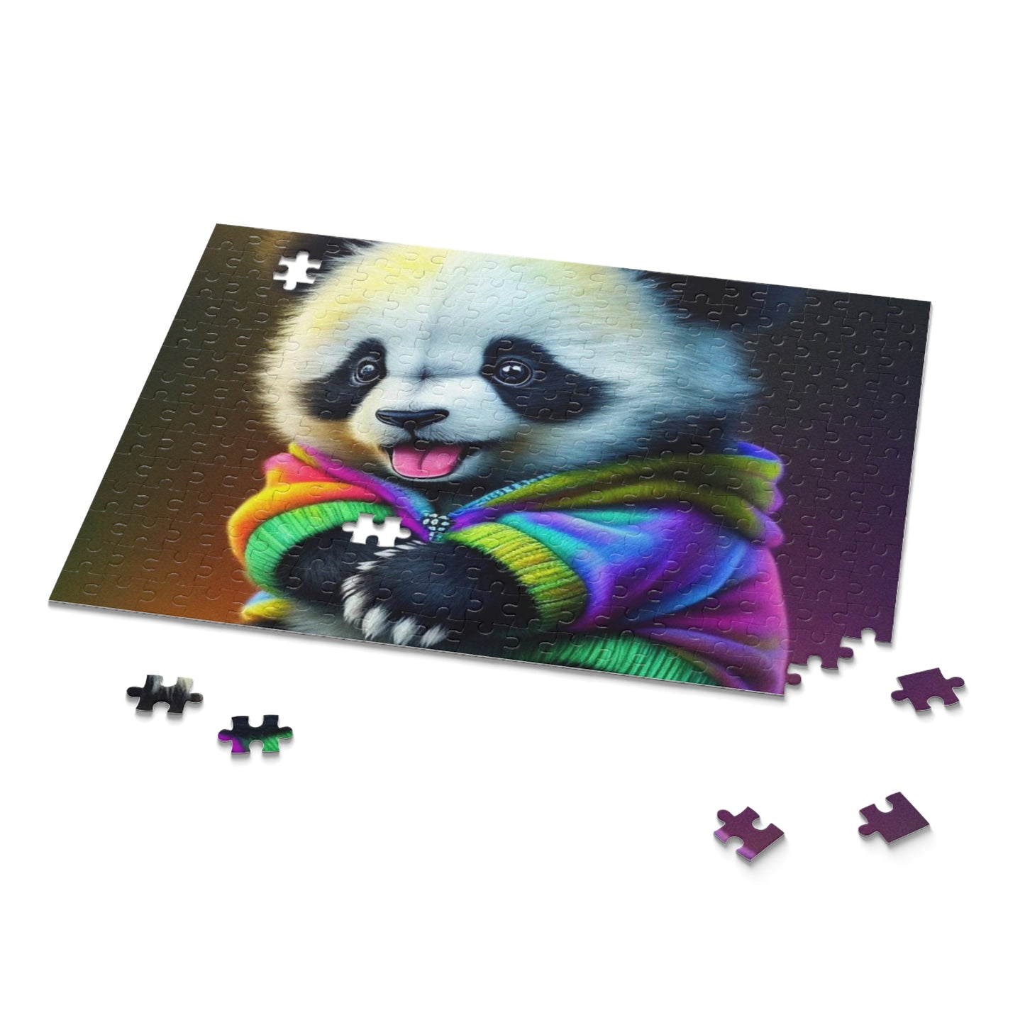 Kids Panda Puzzle (120, 252, 500-Piece)