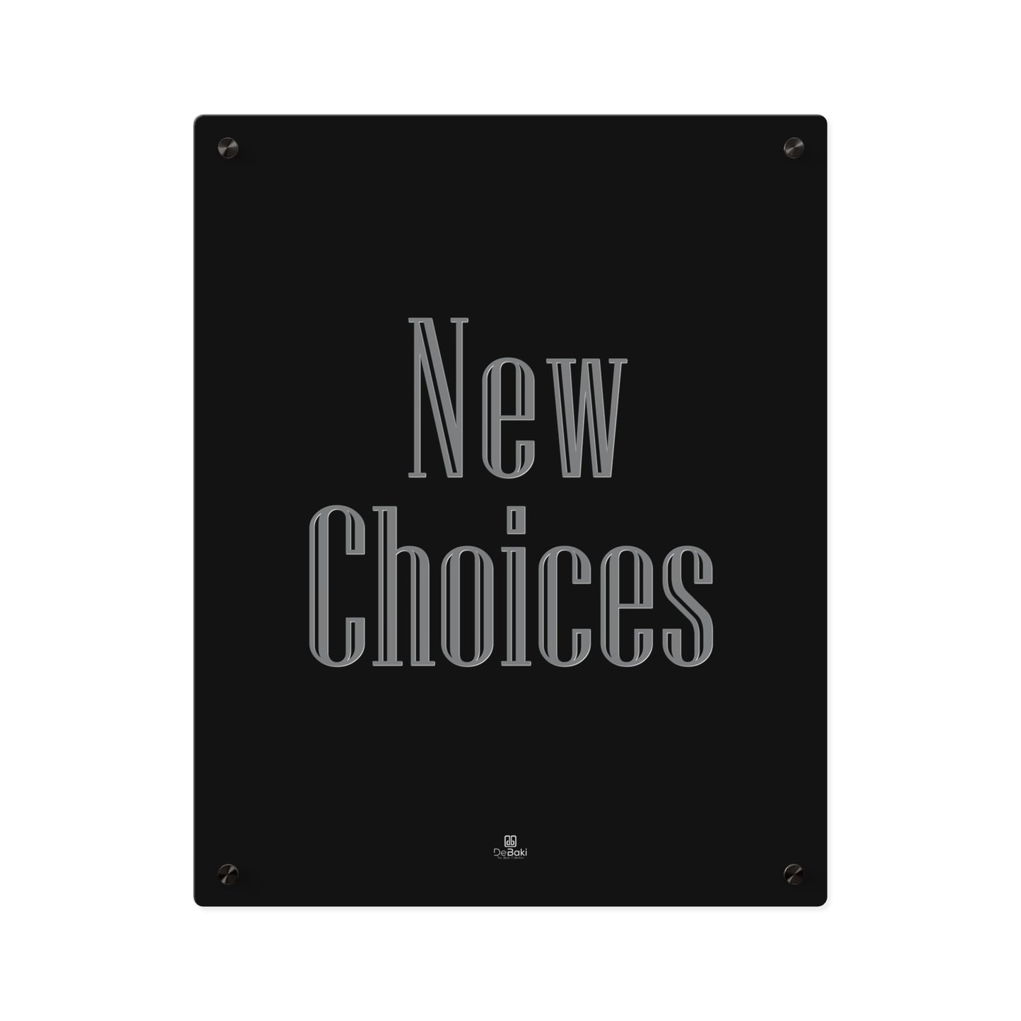 New Choices Wall Art