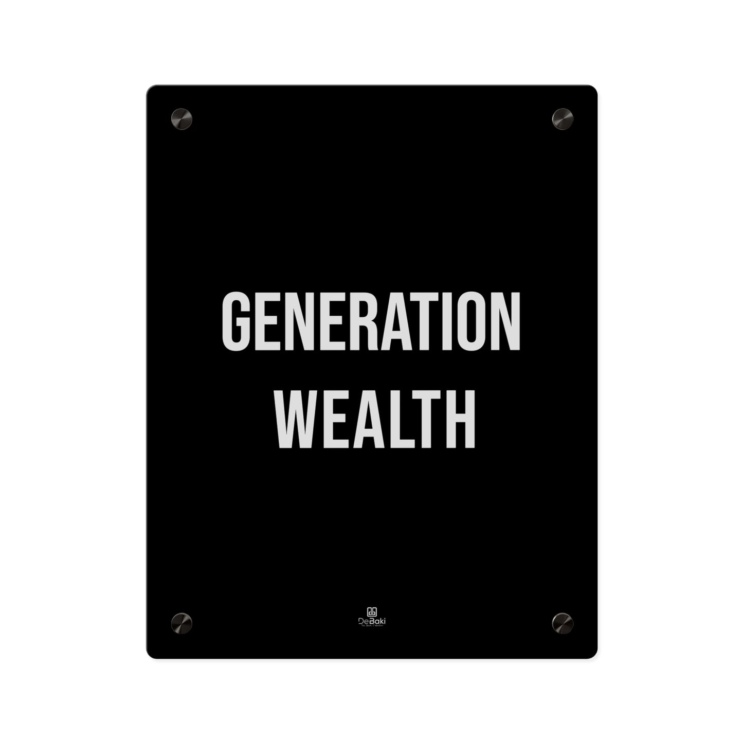 Generation Wealth Wall Art
