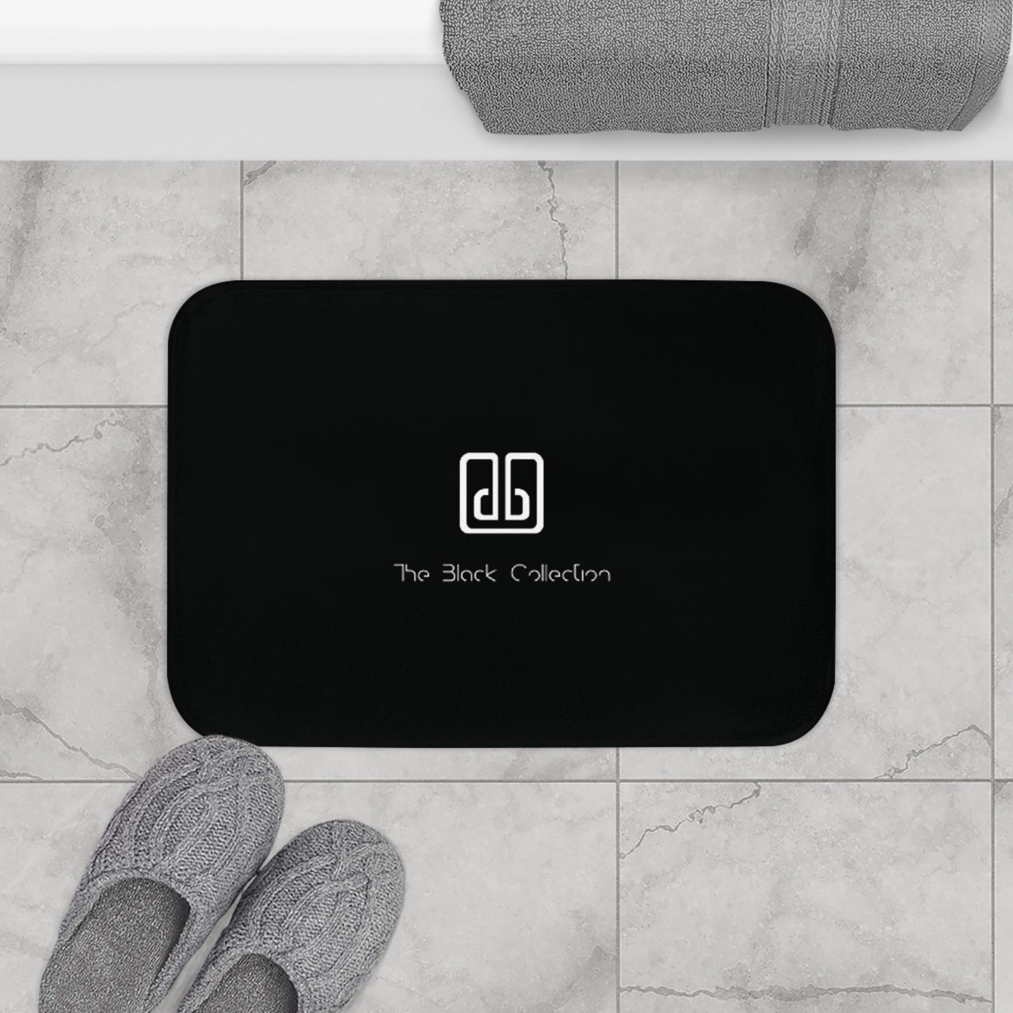 The Black Collection Bath Mat