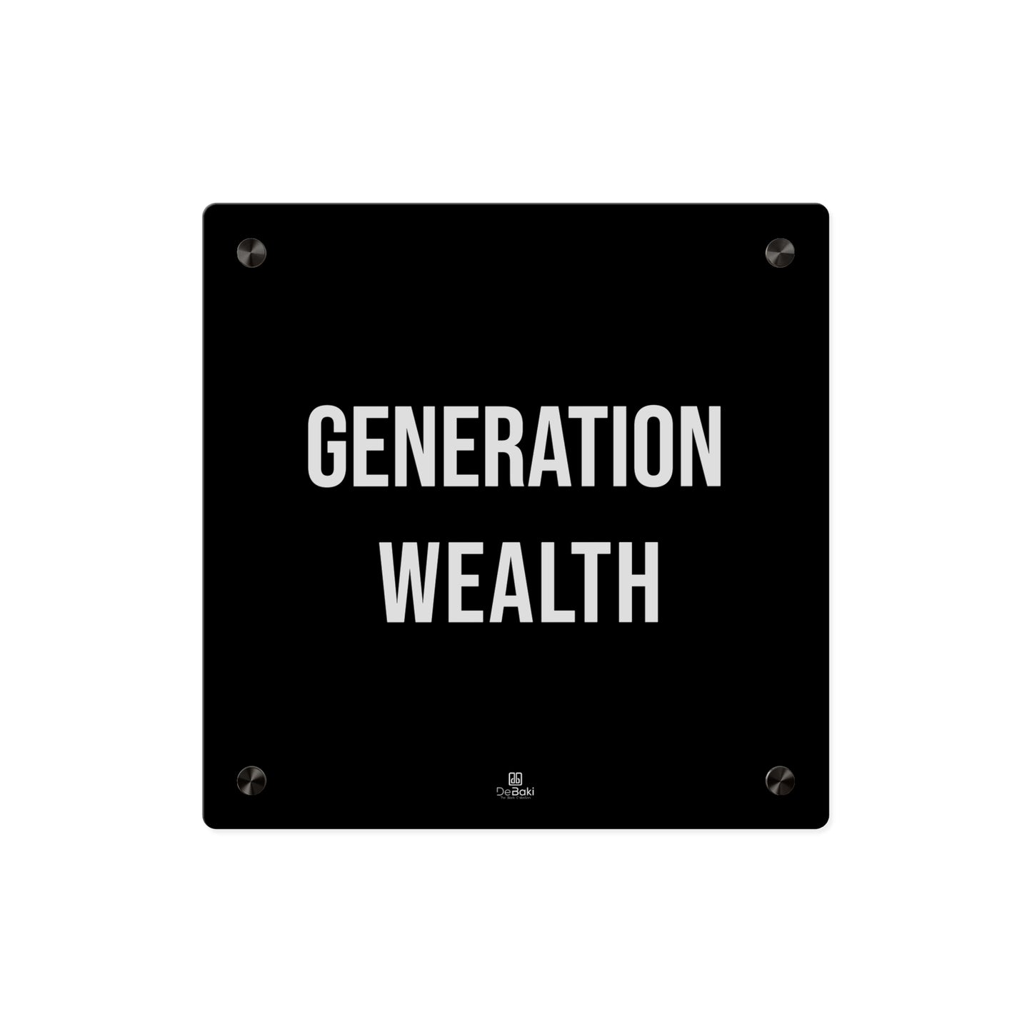 Generation Wealth Wall Art