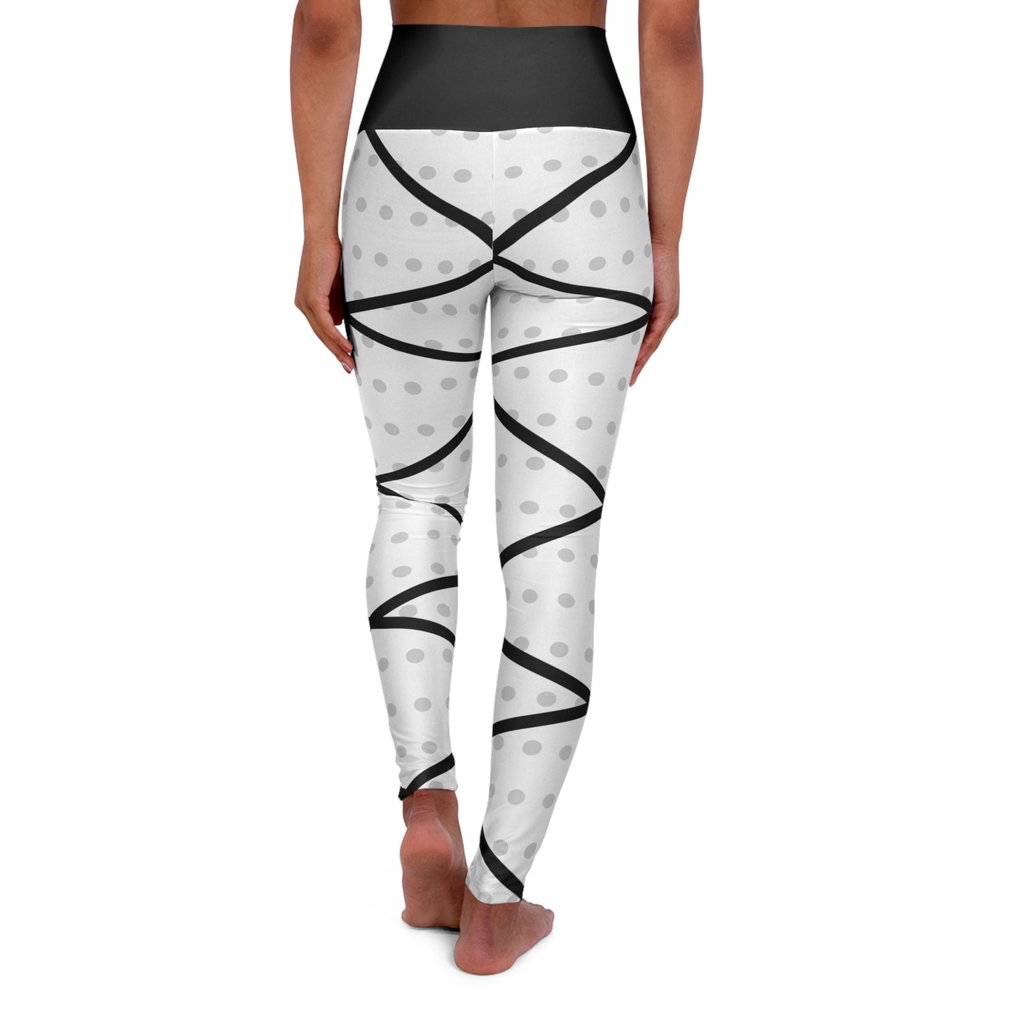 High Waisted Yoga Leggings (AOP)