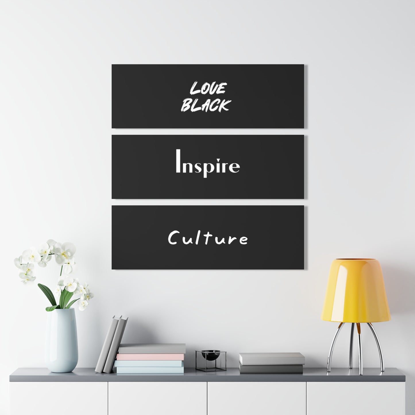 Love Black, Inspire Culture Wall Art