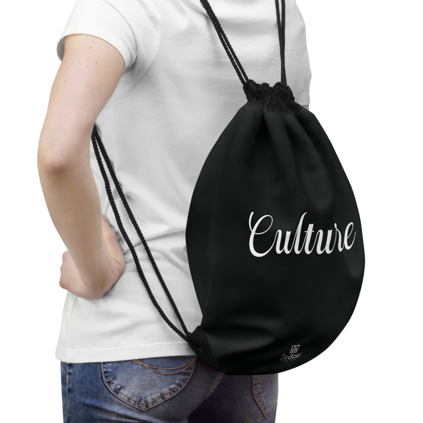 Culture Drawstring Bag