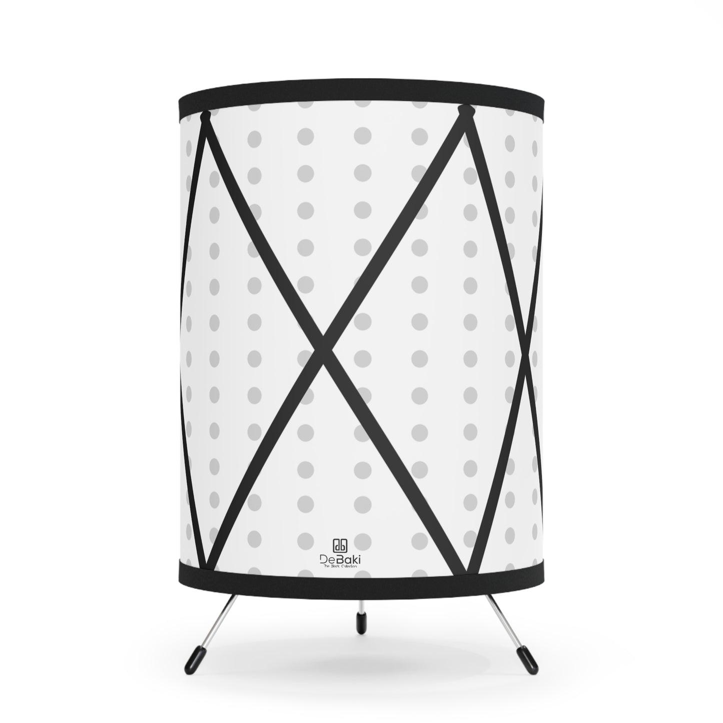 Geometric Tripod Lamp