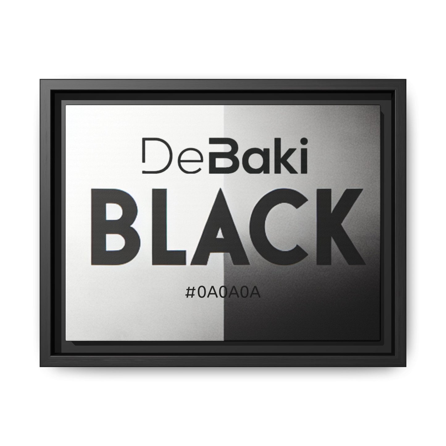 Modern Framed Art Print, Minimalistic Wall Decor, Black and White Canvas, Home Office Styling, Inspirational Art