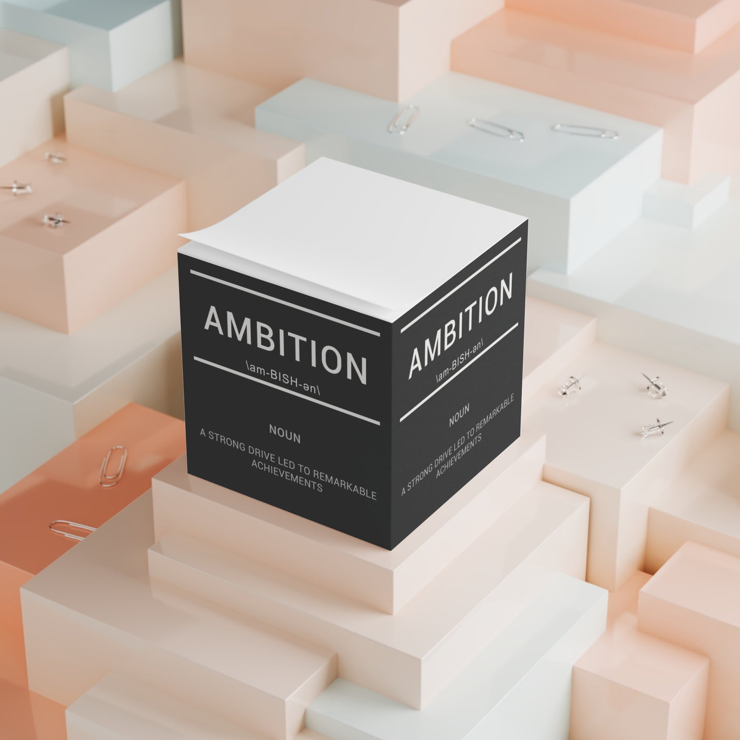 Ambition Note Cube
