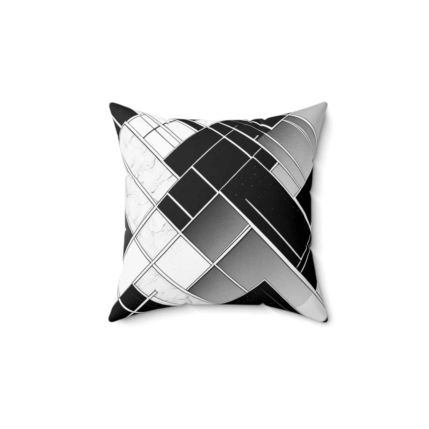 Spun Decorative Square Pillow