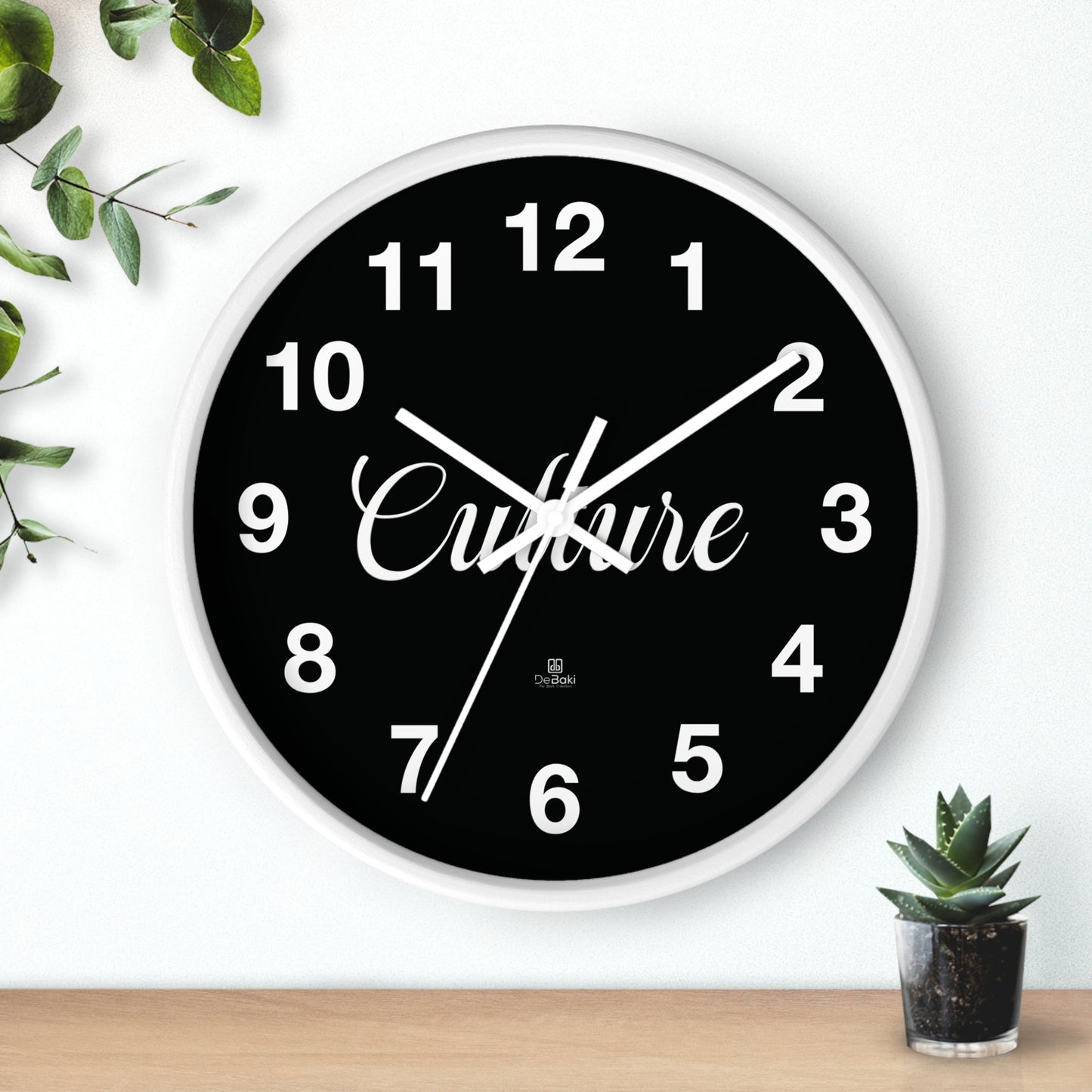 DeBaki Culture Wall Clock