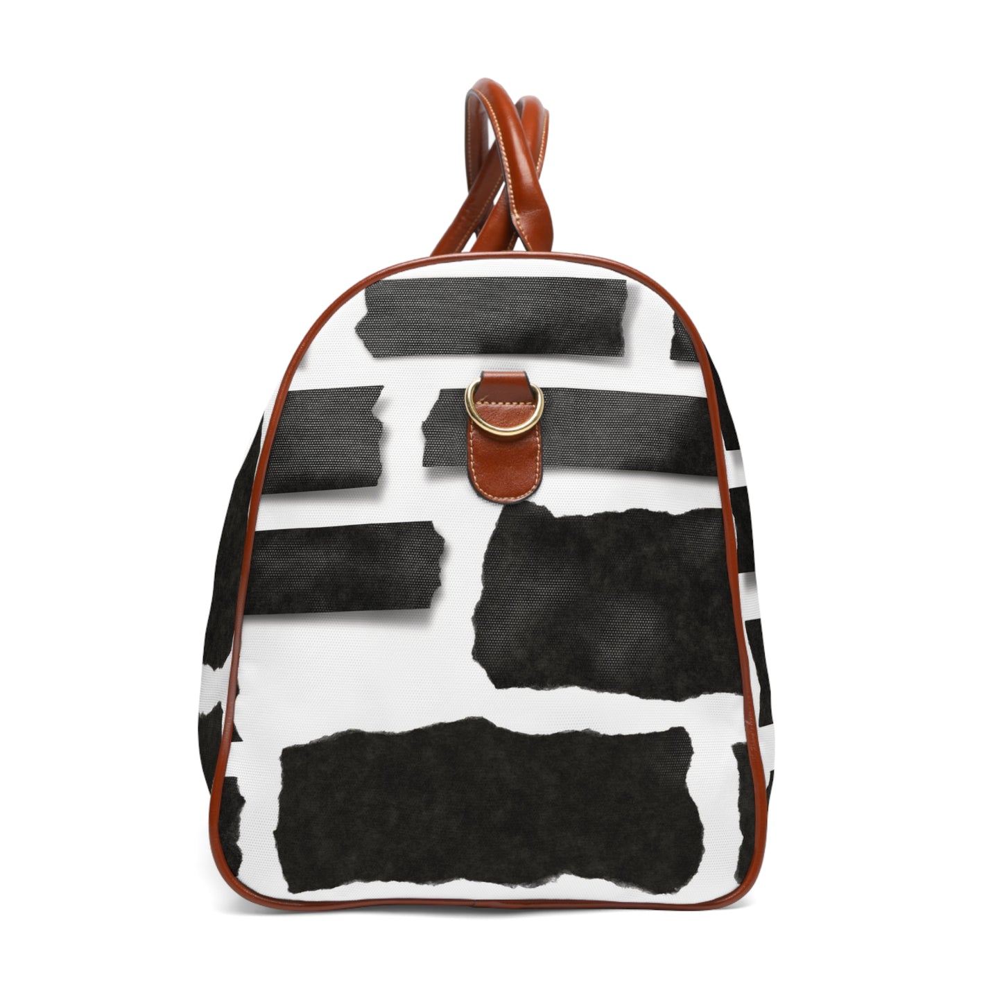Black Tape Waterproof Travel Bag