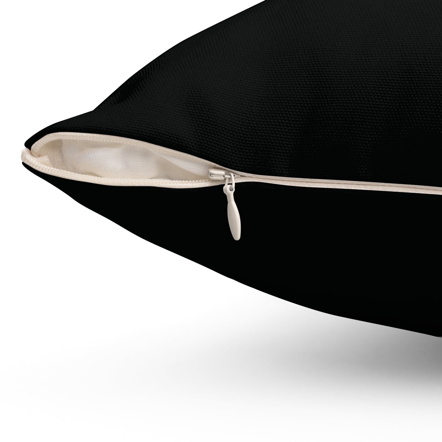 The Black Collection Spun Square Pillow