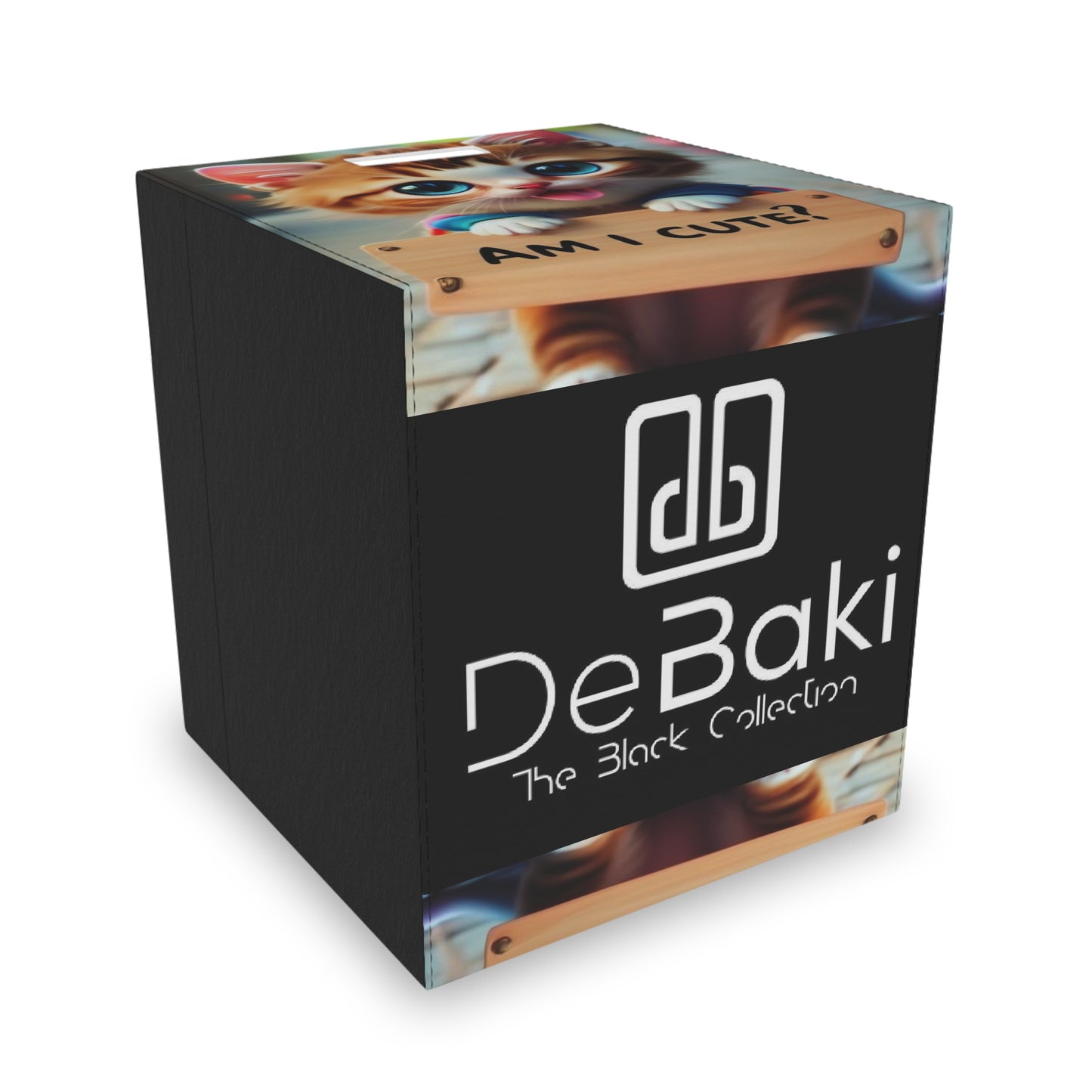 DeBaki Cat Felt Storage Box