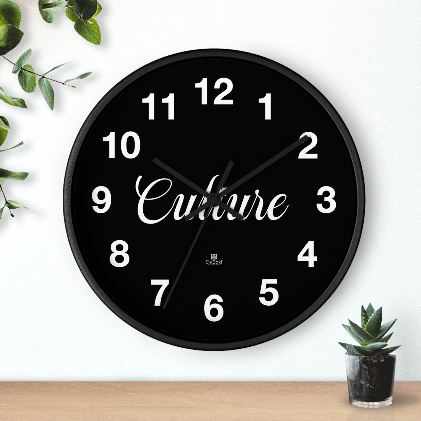 DeBaki Culture Wall Clock