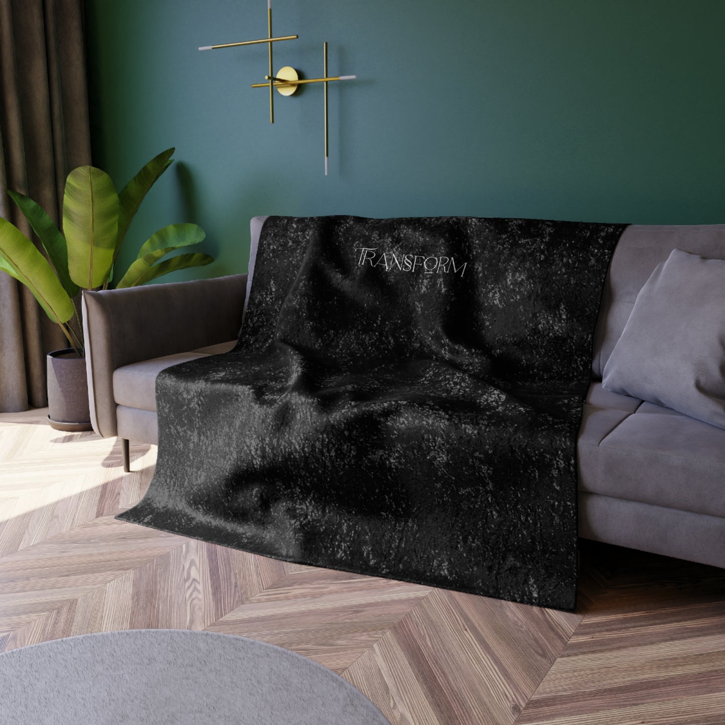 Transform Crushed Velvet Blanket