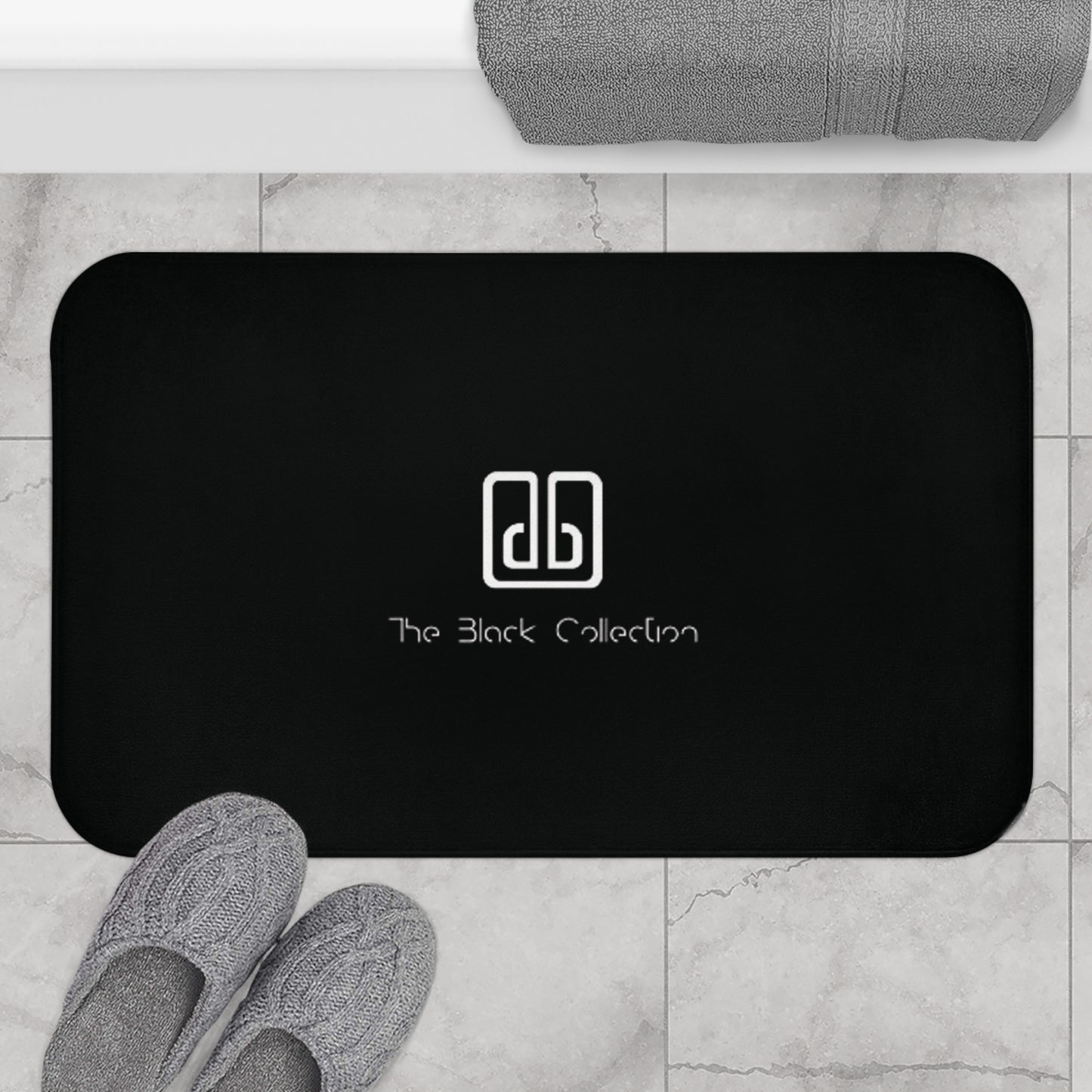 The Black Collection Bath Mat