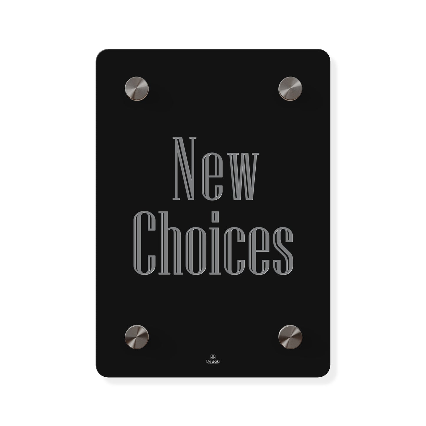 New Choices Wall Art