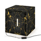 Black Gold Cube Lamp