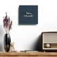 Black Lifestyle Wall Clock