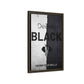 Copy of Modern Framed Art Print, Minimalistic Wall Decor, Black and White Canvas, Home Office Styling, Inspirational Art