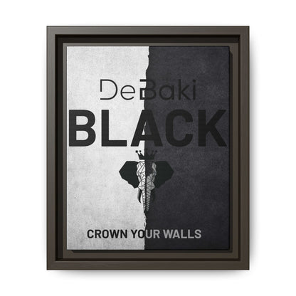 Copy of Modern Framed Art Print, Minimalistic Wall Decor, Black and White Canvas, Home Office Styling, Inspirational Art
