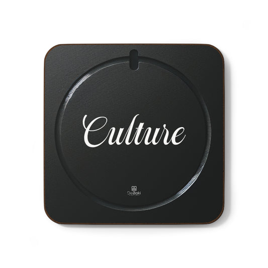 Culture Hardboard Coaster
