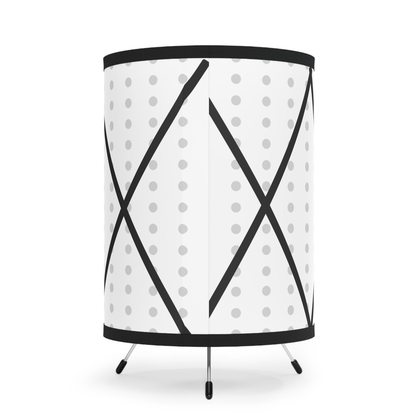 Geometric Tripod Lamp