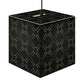 Black Gold Cube Lamp