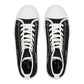 Love Black Women's High Top Sneakers