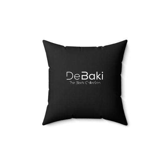 The Black Collection Spun Square Pillow